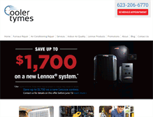 Tablet Screenshot of coolertymes.com